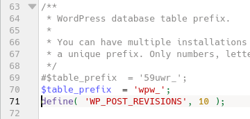 table_prefix
